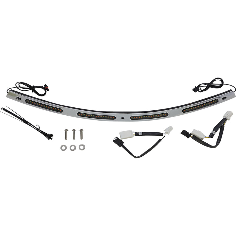 Custom Dynamics Windshield Trim - CD-WT2-01-C For Harley Touring 2006-2013