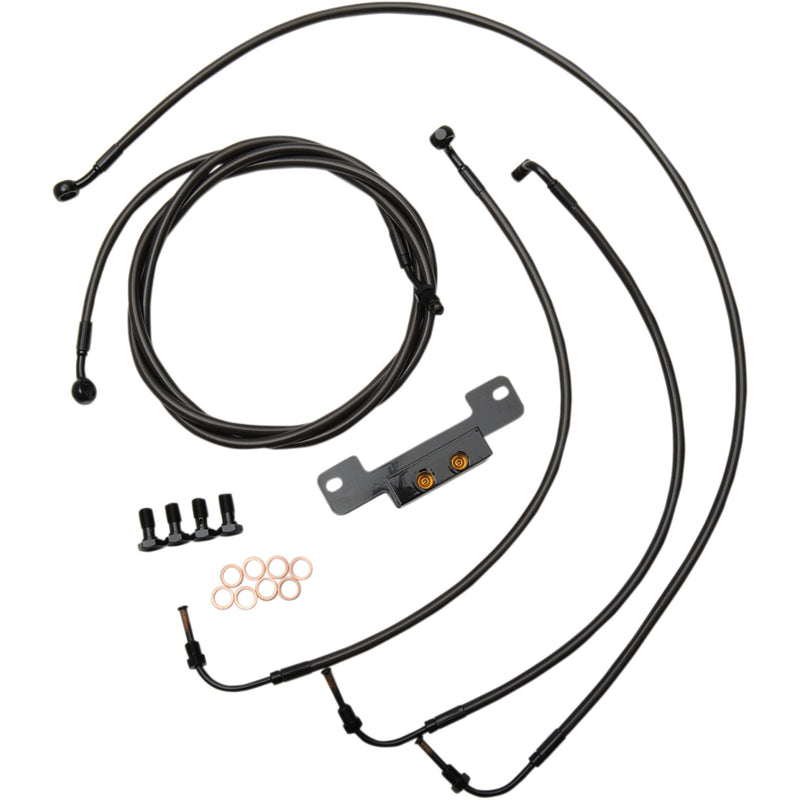 La Choppers Midnight Clutch Line - LA-8055KT-19M For Harley Touring 2017-2019