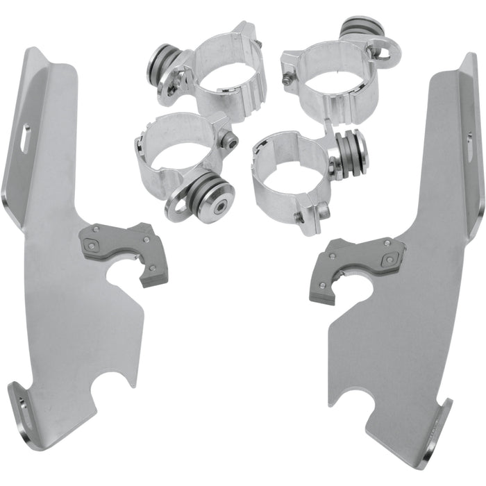 MEMPHIS SHADES 2321-0063 MEM8973 Fats/Slim Windshield Trigger-Lock Complete Mount Kit Fats/Slim Trigger Lock Mounting Kit - VTX 1300C