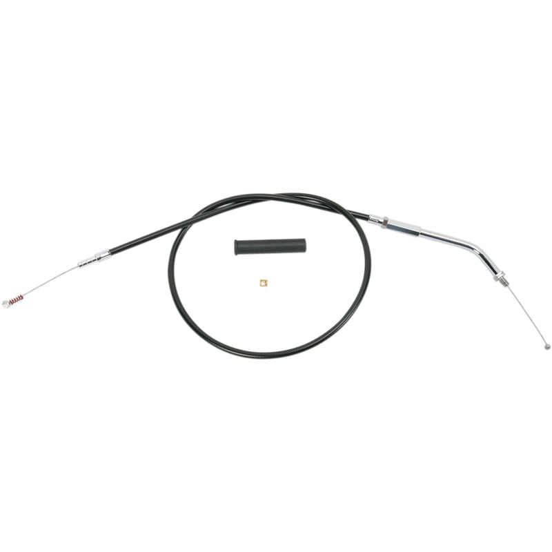 Drag Specialties Black Vinyl Cable 32-1/2" For Harley Motorcycles 1981-1989