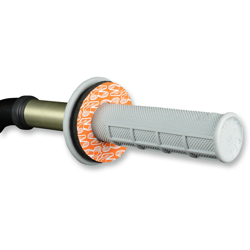 RENTHAL 0630-2085 G204 Grip Donutz white/orange