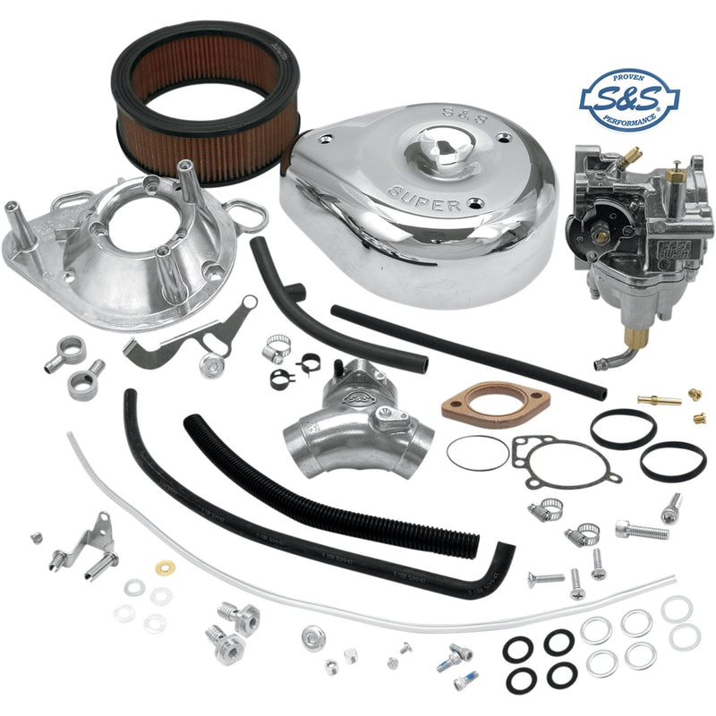 S&S Cycle Carburetor Kit - 11-0434 For Harley Motorcycles 1993-2000