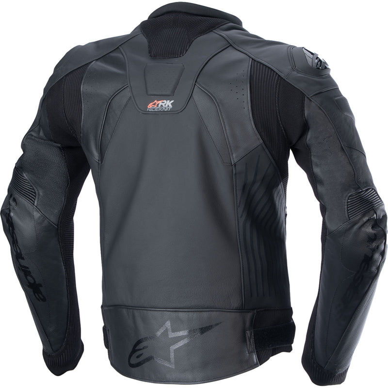ALPINESTARS GP Plus R v4 Rideknit® Leather Jacket Black/Black - US / EU