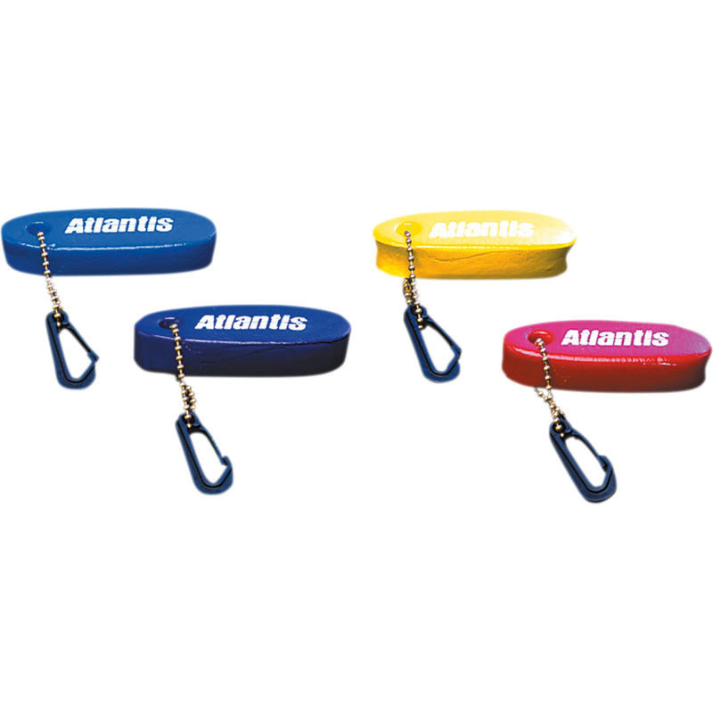 ATLANTIS A-1951 A1951 Key Float with snap hook - red