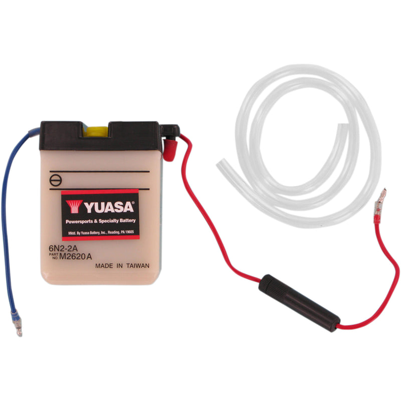 YUASA Y6N2-2A YUAM2620A Conventional Battery — 6 V Battery - Y6N2-2A