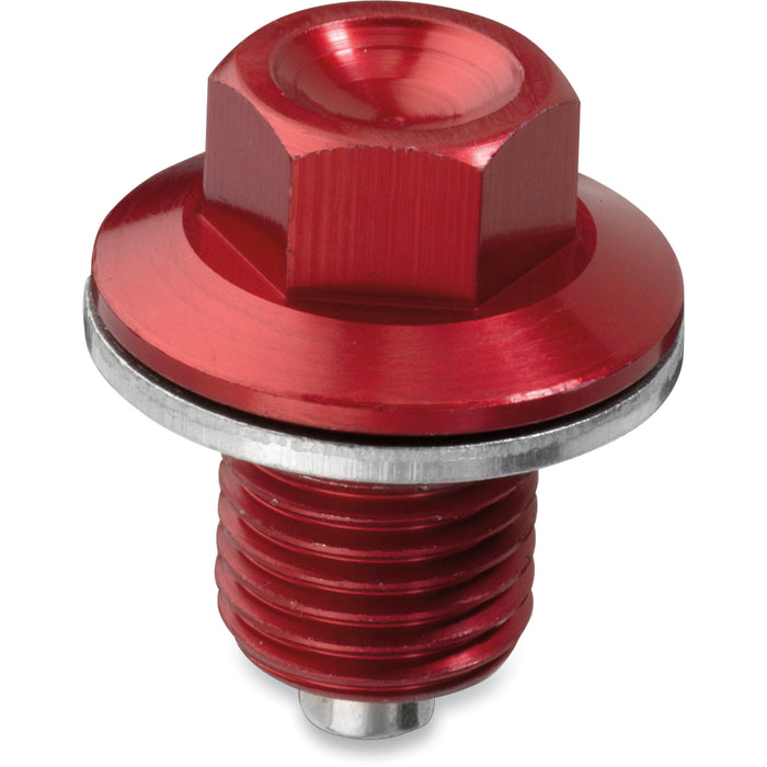 MOOSE OFFROAD 0920-0040 DP107-3 Magnetic Drain Plug red - honda