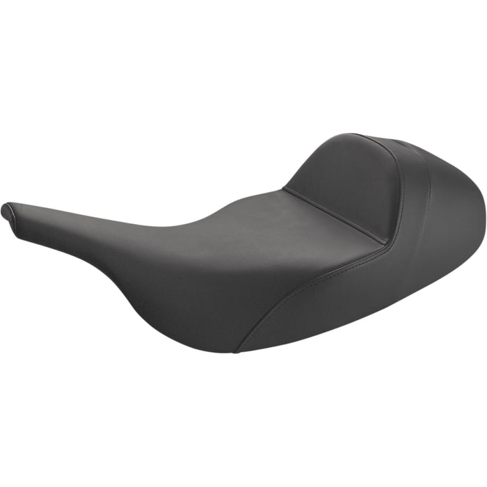 SADDLEMEN 0801-1341 897-07-0040 Solo Seat - Low - Plain - FLHT/FLTR '97-'07