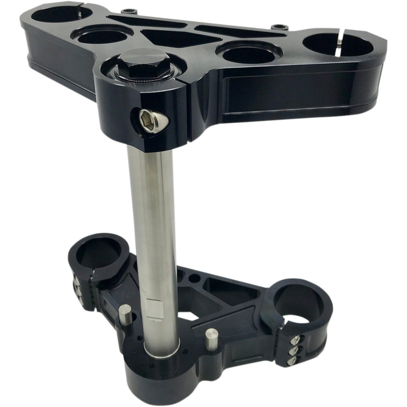 Pro-One Perf.mfg. Triple Tree - 106200B For Harley 1988-2014