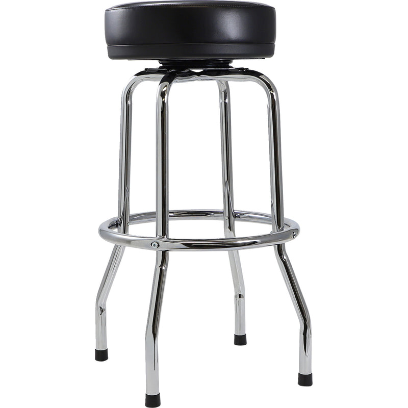 MOOSE OFFROAD 9905-0186 X80-6020MRNU Bar Stool Branded Barstool - Black/White Logo