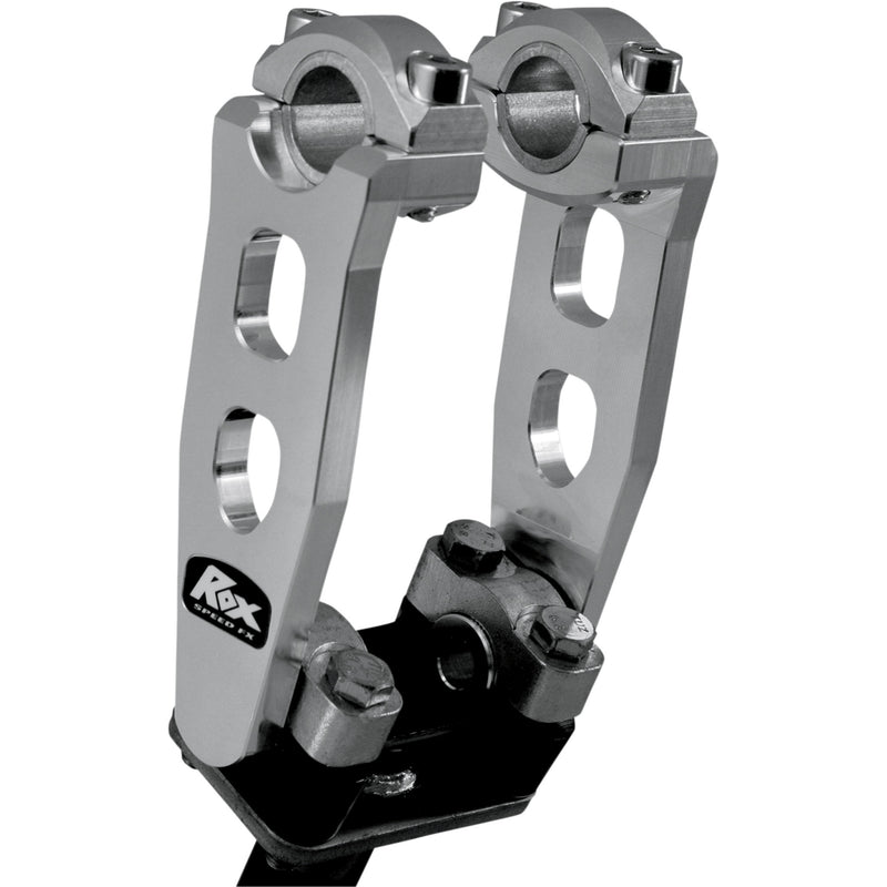 ROX SPEED FX 0602-0367 1R-P5SE Elite Pivoting Handlebar Risers for 7/8" and 1-1/8" Handlebars Risers - Pivot - Elite - 5"
