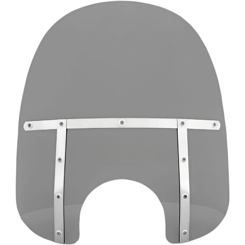MEMPHIS SHADES 2313-0270 MEM33112 Memphis Fats Windshield Fats Windshield - 19" - Headlight - Black Smoke