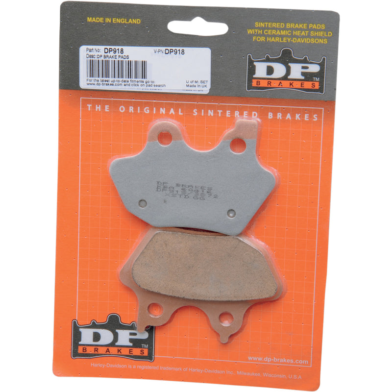 Dp Brakes Brake Pad - DP-918 For Harley Motorcycles 2000-2004