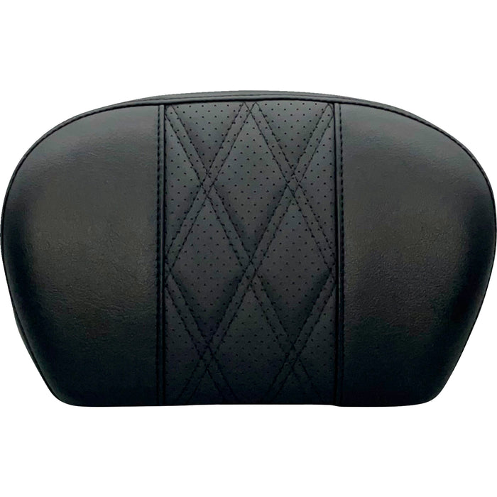 LE PERA 0801-1445 L-SBP01GT/HR2 Sissy Bar Pad - GT 2/HR 2 Inlay - Black