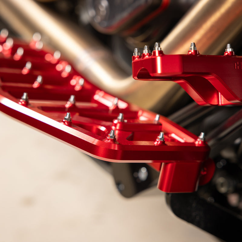 Thrashin Supply Co. Aggressor Floorboards - TSC-2219-2 For Harley Touring 1984-2026