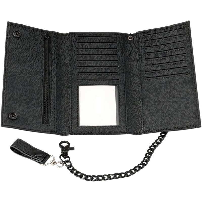 Z1R Leather Wallet Black