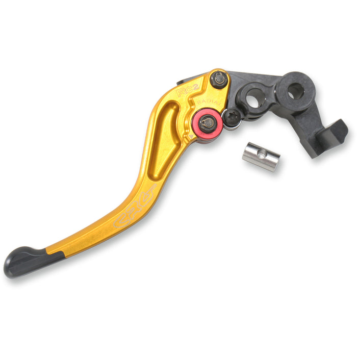 CRG 0614-0658 2RN-521-H-G RC2 Shorty Brake Lever Brake Lever - RC2 - Short - Gold