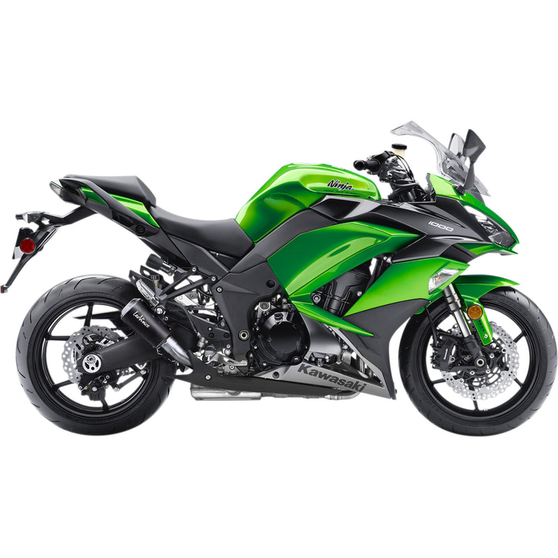 LEOVINCE 1811-3494 15209BU LV-10 Black Edition Slip-On Muffler LV-10 Black Edition Mufflers - Z 1000