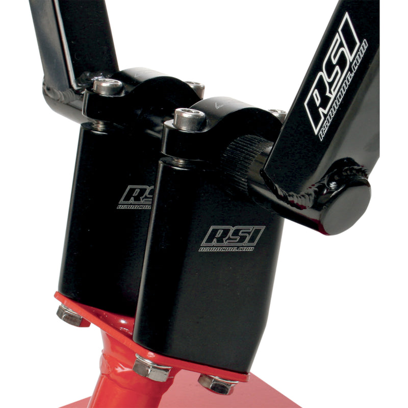 RACE SHOP INC. 0602-0639 AR-2B-15 Angled Handlebar Risers Risers - Angled - 15° - 2" - Black