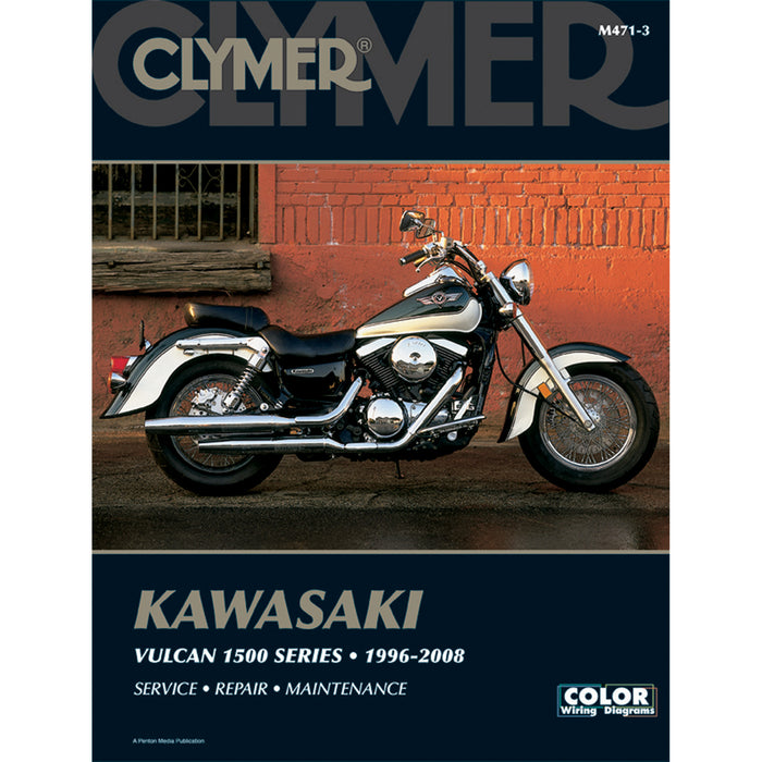 CLYMER 4201-0176 CM4713 Motorcycle Repair Manual — Kawasaki Manual - Kawasaki VN1500 Classic