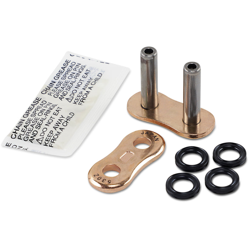THREED 1225-0267 530Z/3D-MLJ/G 530 Z Rivet Connecting Link 530 Z - Connecting Link - Gold - Rivet