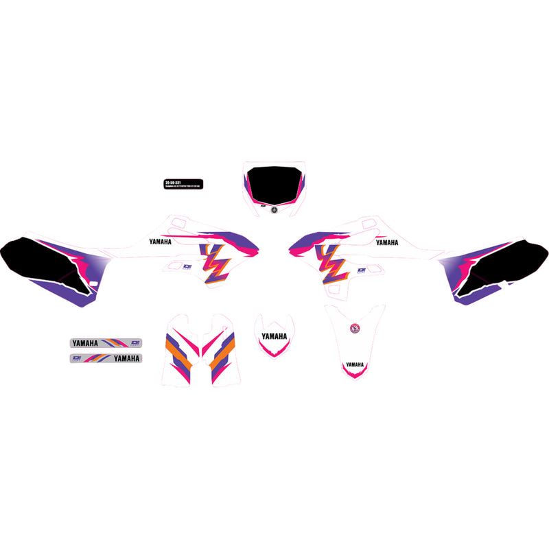 D'cor Visuals Graphic Kit - 20-50-331 Yamaha YZ 85 2022-2026