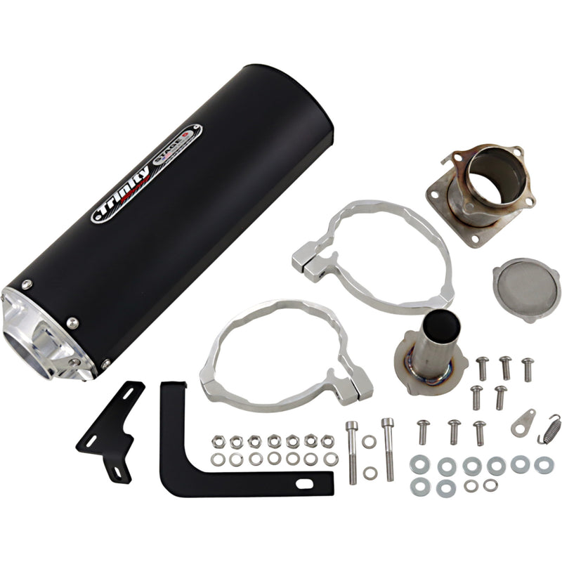 Trinity Racing Muffler - TR-4176S-BK Kawasaki Teryx 2020-2023