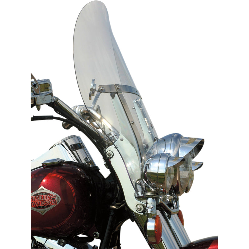 Klock Werks Flare Billboard Windshield - KWW-02-0218 For Harley Softail 1986-2025