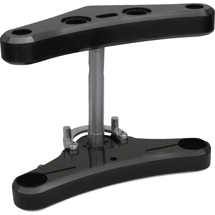 ACCUTRONIX 0408-0422 TWR541-ESB 41 mm Raked Triple Tree Triple Tree - 41 mm - Black - Raked 5° - Elite Smooth - Night Series