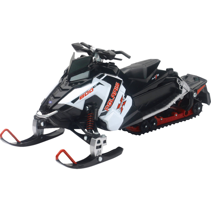 NEW RAY TOYS 7001-0056 57783A Polaris Switchback Pro-X 800 Snowmobile Polaris Switchback Pro-X 800 - 1:16 Scale - White/Black/Red