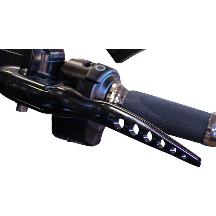 PAUL YAFFE BAGGER NATION 0610-2278 PYO:RL-S-18L-B Racing Hand Levers - Black