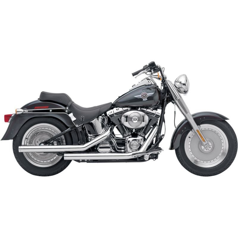 Cobra Dragster 2-Into-2 Exhaust System - 6810T For Harley Softail 1986-2006