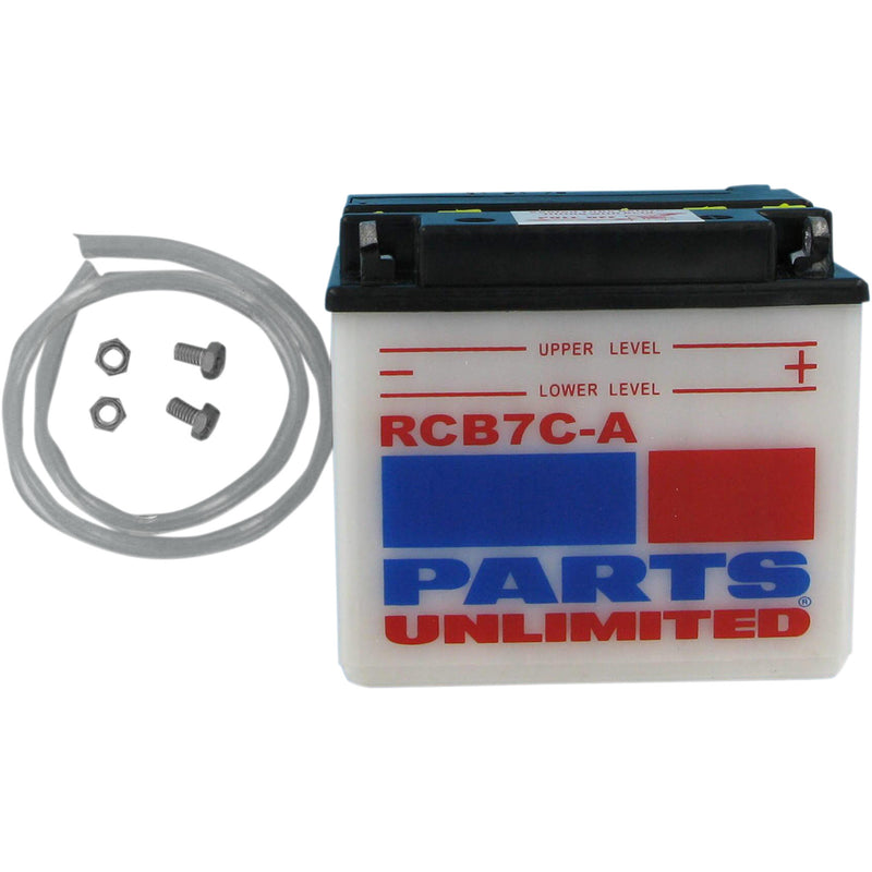 PARTS UNLIMITED RCB7CA Heavy-Duty Battery Battery - YB7C-A