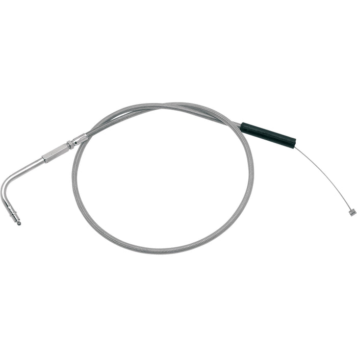 MOTION PRO 0651-0337 66-0256 Armor Coat Stainless Steel Throttle/Idle Cable