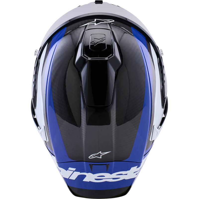 ALPINESTARS Supertech R10 Arius Helmet Supretech - 22.06 Gloss Black/White/Blue