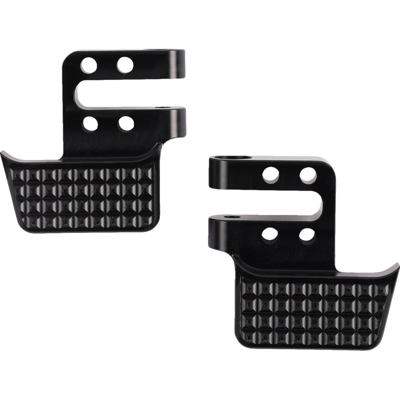 THRASHIN SUPPLY CO. 1621-1115 TSC-2214-1 Floorboard Extensions - Apex Floorboard Tail Extension - Black
