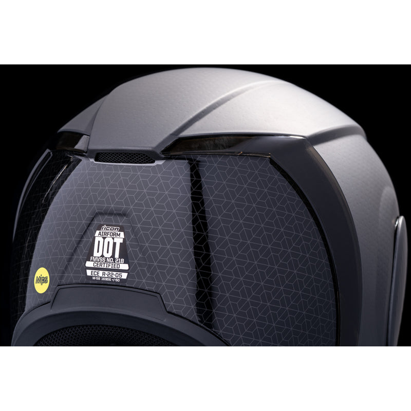 ICON 0101-15096 Airform™ Counterstrike MIPS® Helmet Airform™ Helmet - MIPS® - Counterstrike - Silver - XL