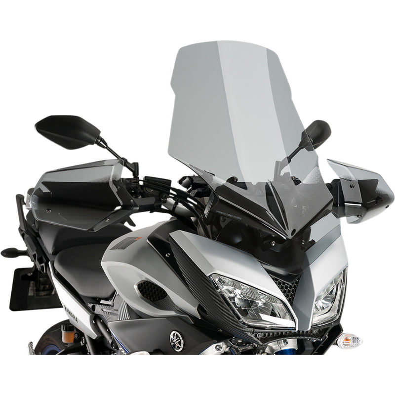 PUIG HI-TECH PARTS 2301-2585 7646H Touring Windscreen New Generation Windscreen - 25" - Smoke - MT09