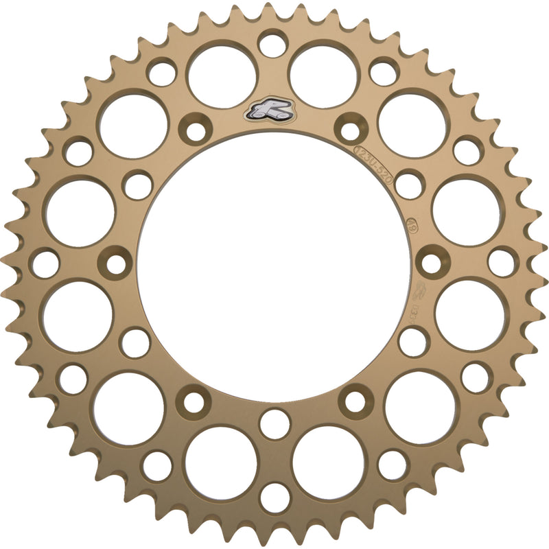 RENTHAL 1211-2771 123U-520-49GPHA Rear Aluminum Sprocket Rear Sprocket - Aluminum - 49 Tooth - Suzuki