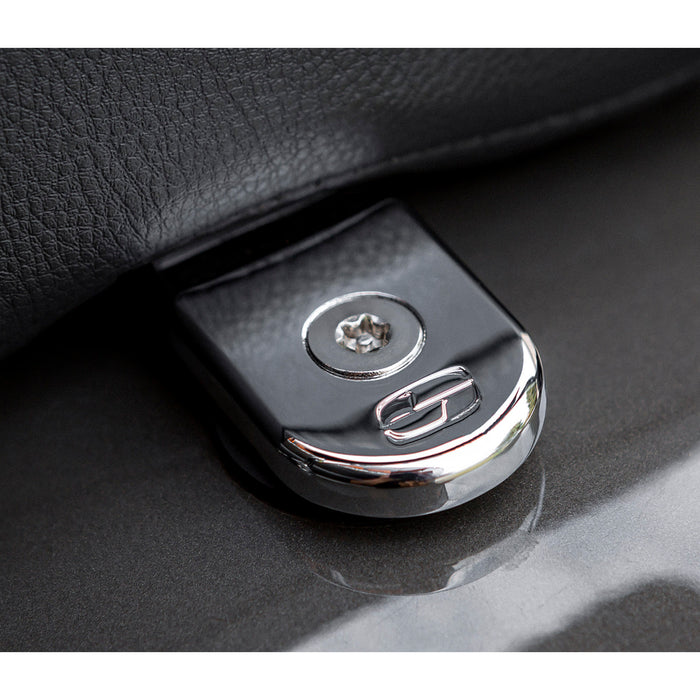 SADDLEMEN 0820-0154 8910C Security Seat Screw chrome