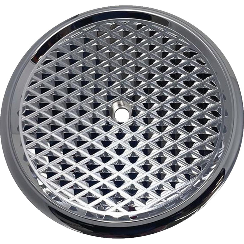 Covingtons Diamondback Air Cleaner Cover - C3017-C For Harley Motorcycles 1999-2015