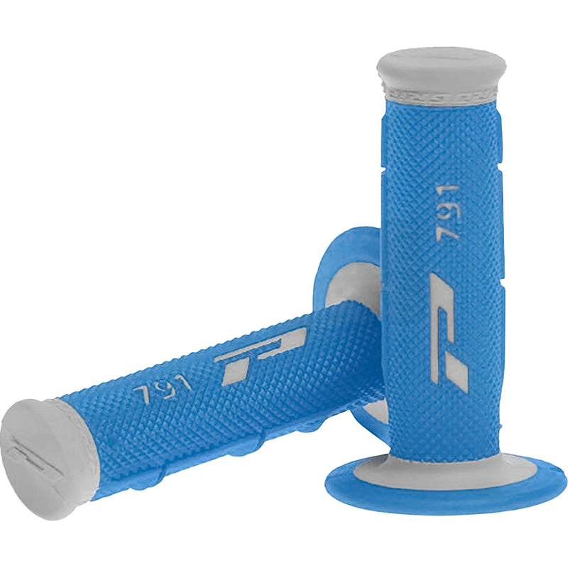 PRO GRIP 0630-2245 PA079100GRAZ Triple Density 791 Grips gray/light blue
