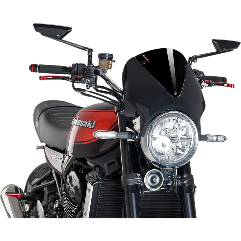 Puig Hi-Tech Parts Windshield - 003NN For Triumph Motorcycles 2001-2024 | Cagiva Raptor 125 2003-2012 | Moto Guzzi Stone 2017-2019