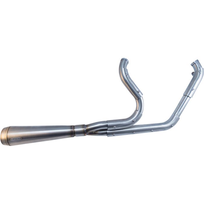 TRASK 1800-2494 TM-5060 Assault 2:1 Exhaust System - Stainless Steel - '07-'17 Softail