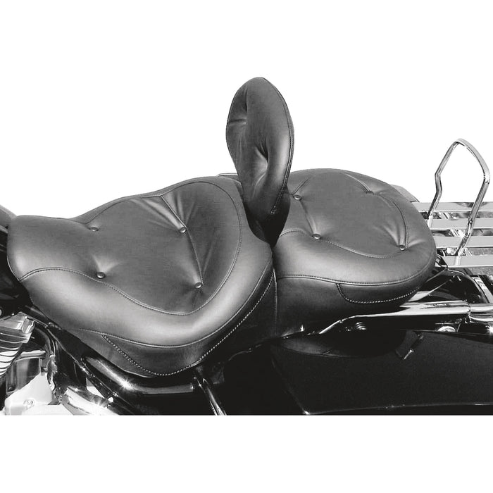 MUSTANG 0805-0042 75465 One-Piece 2-Up Ultra Touring Seat - Regal Wide Touring Seat - '97-'07