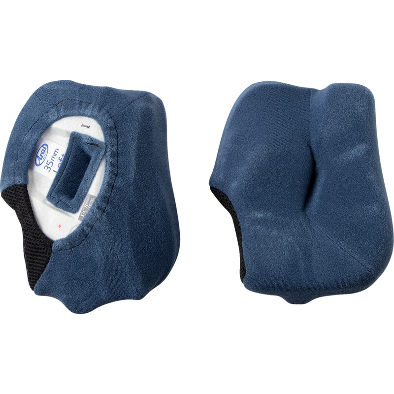 ARAI HELMETS 0134-3558 055721 Regent-X Helmet Cheek Pads Regent-X Cheek Pads - 35 mm