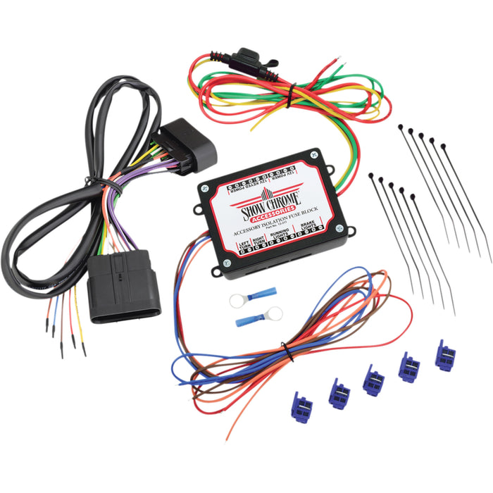 SHOW CHROME 2120-1075 41-201 Electronic Fuse Block for Can-Am Spyder RT Fuse Block - Can-Am RT