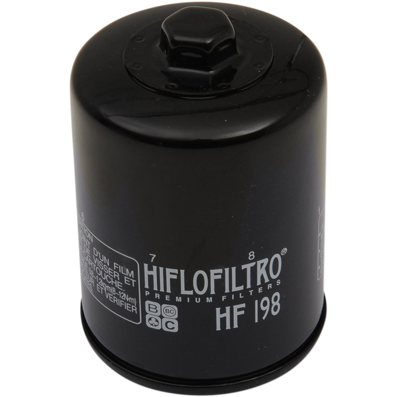 Hiflofiltro Oil Filter - HF198 For Victory Motorcycles 2003-2017 | Indian FTR 2022-2024