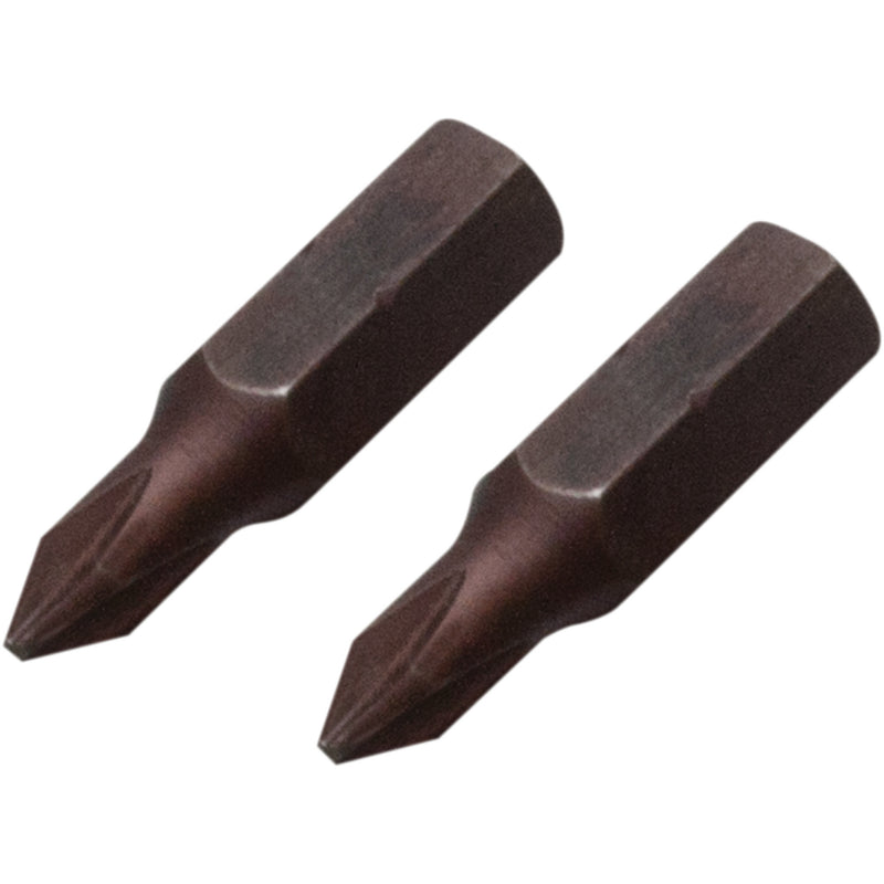 MOTION PRO 3850-0286 08-0576 JIS Cross-Head Hex-Drive Bits Cross Bit - JIS - #1 - 2-Pack