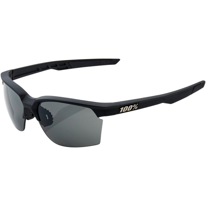 100% 2610-1073 61020-100-57 Sportcoupe Performance Sunglasses Sportcoupe Sunglasses - Black - Smoke