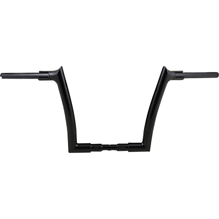 FAT BAGGERS INC. 0601-5453 808012-B 1-1/2" EZ Install Pointed Top Handlebar - 12" - Black